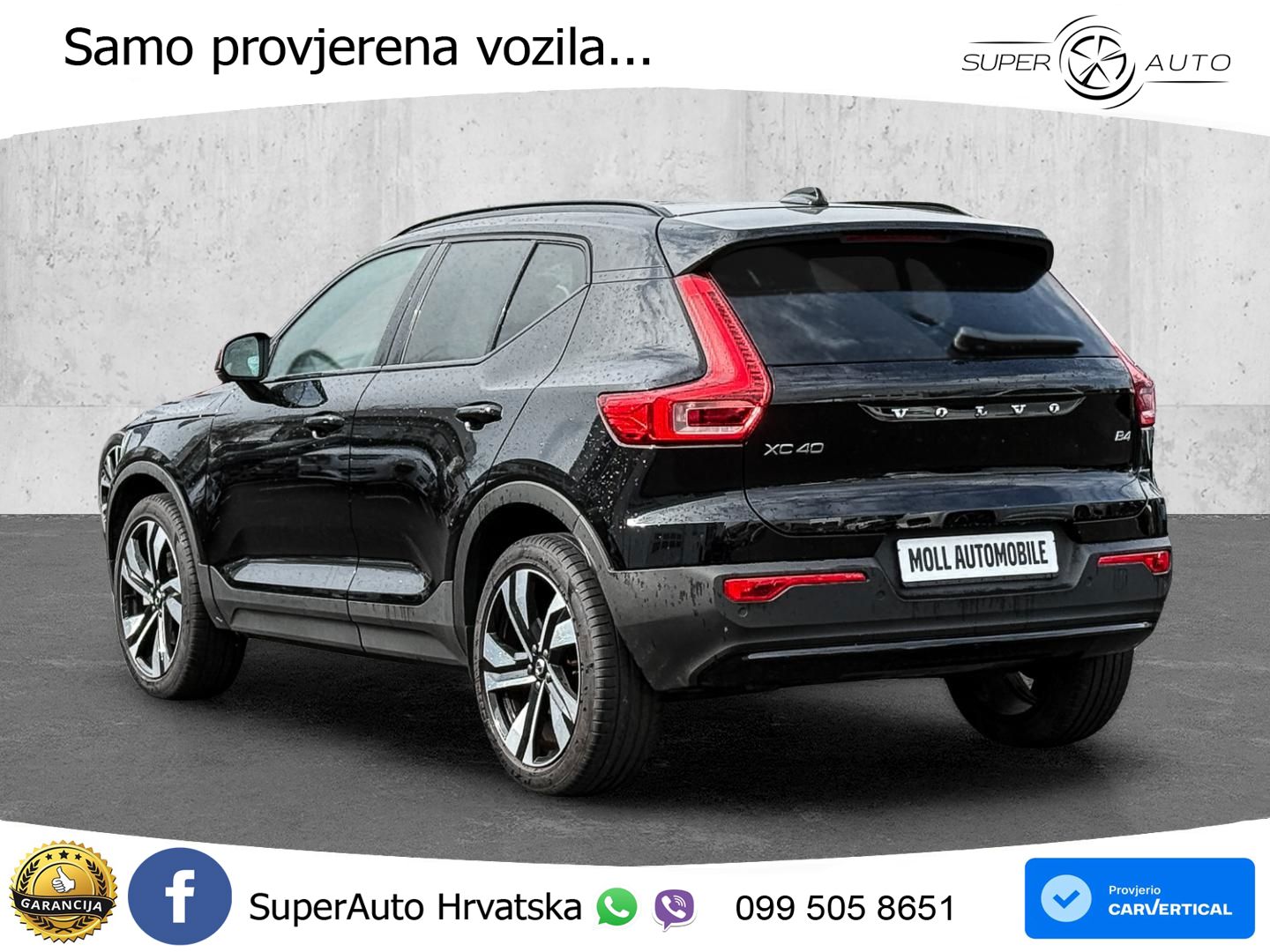 Volvo XC40 2.0 B4 AWD 197 KS Automatic ACC+GR SJED+360+PANO
