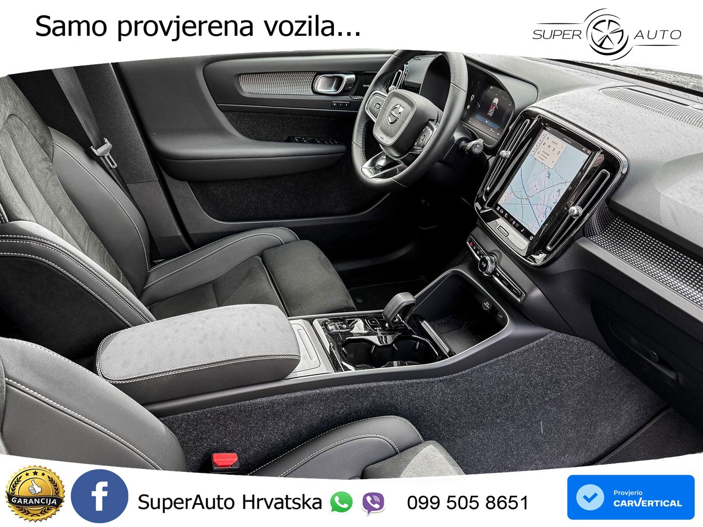 Volvo XC40 2.0 B4 AWD 197 KS Automatic ACC+GR SJED+360+PANO