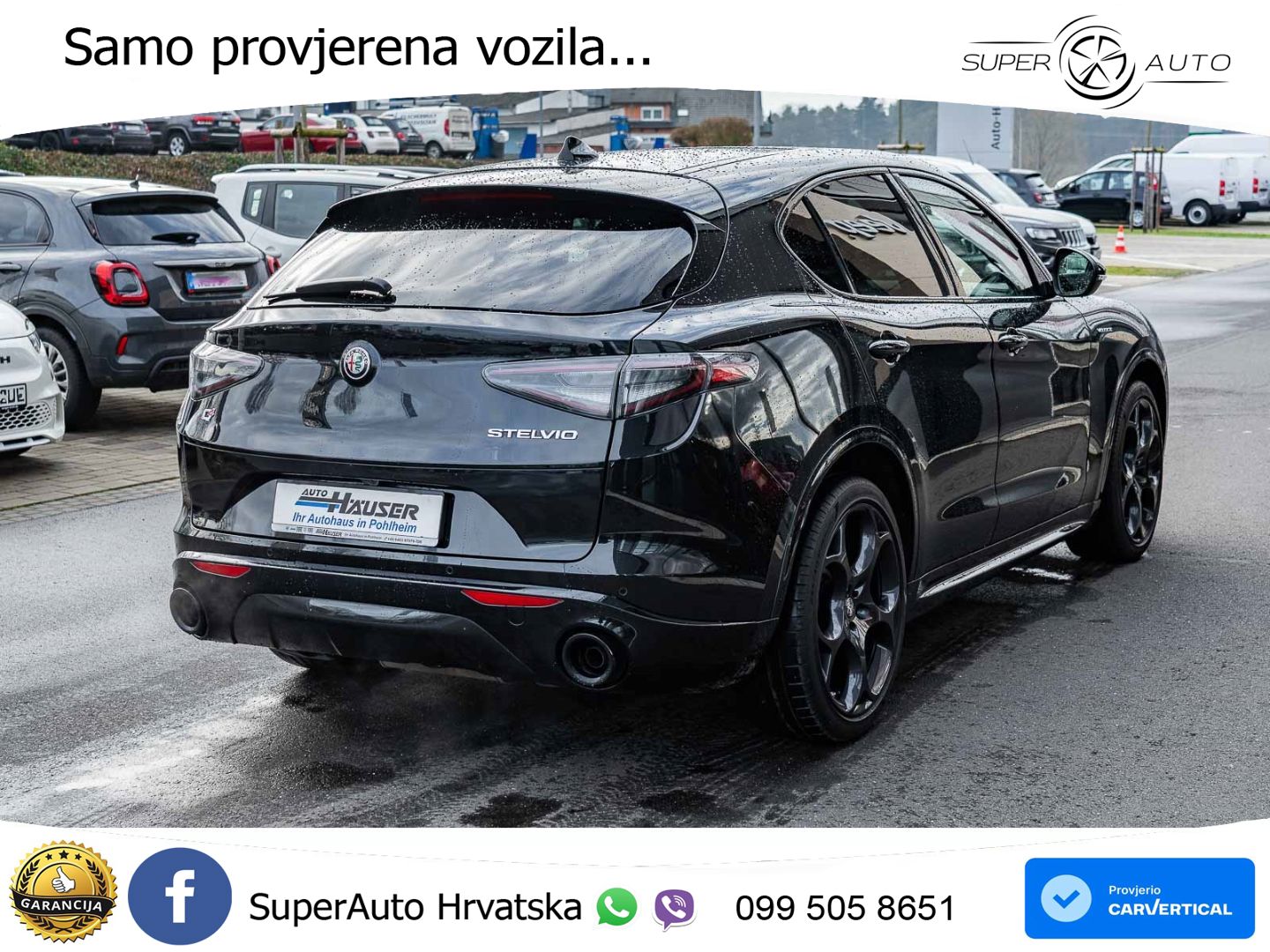 Alfa Romeo Stelvio 2.2 MultiJet II (210 KS) Q4 Automatic LED+GR SJED+ACC