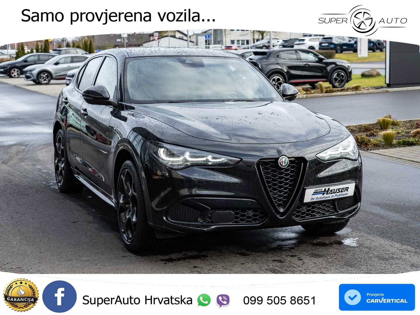 Alfa Romeo Stelvio 2.2 MultiJet II (210 KS) Q4 Automatic LED+GR SJED+ACC
