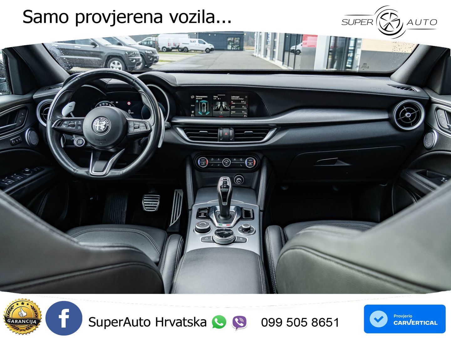 Alfa Romeo Stelvio 2.2 MultiJet II (210 KS) Q4 Automatic LED+GR SJED+ACC
