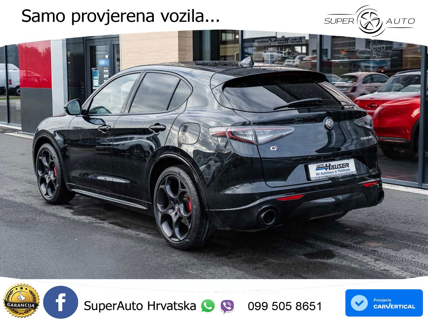 Alfa Romeo Stelvio 2.2 MultiJet II (210 KS) Q4 Automatic LED+GR SJED+ACC