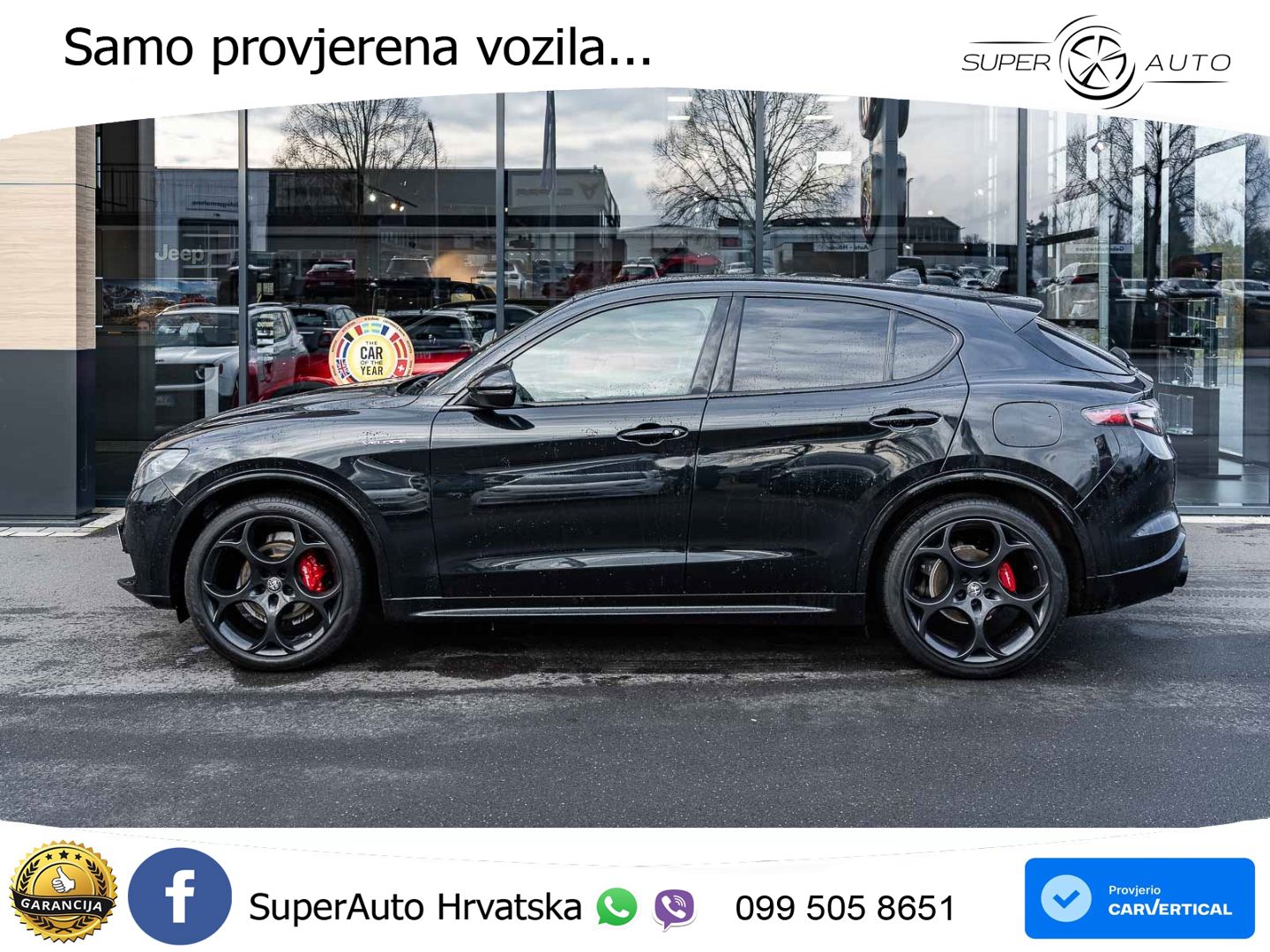 Alfa Romeo Stelvio 2.2 MultiJet II (210 KS) Q4 Automatic LED+GR SJED+ACC