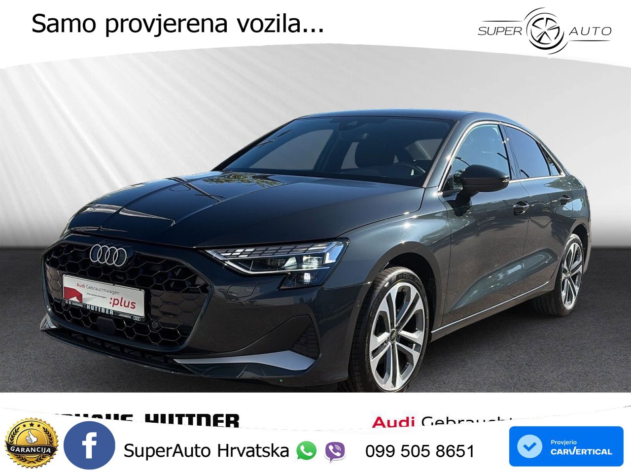Audi A3 Limuzina 35 TFSI (150 KS) S tronic LED+GR SJED+ACC
