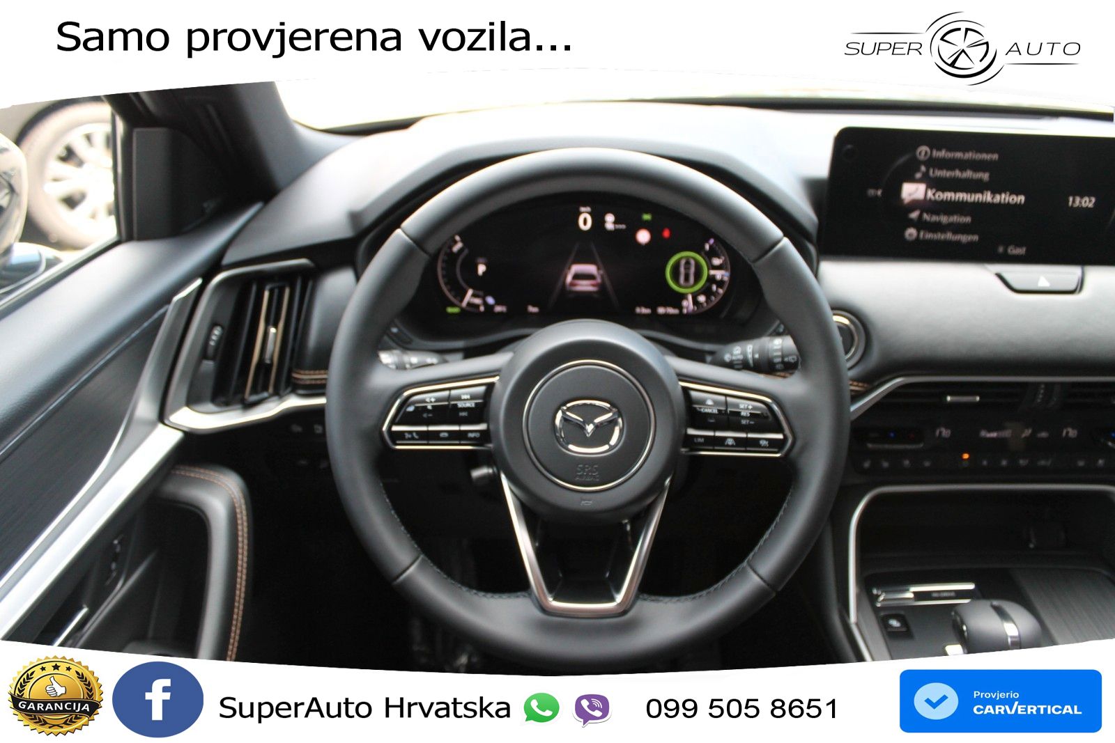 Mazda CX-60 2.5 e-Skyactiv (328 KS) AWD Automatic MATRIX+GR SJED+KAM