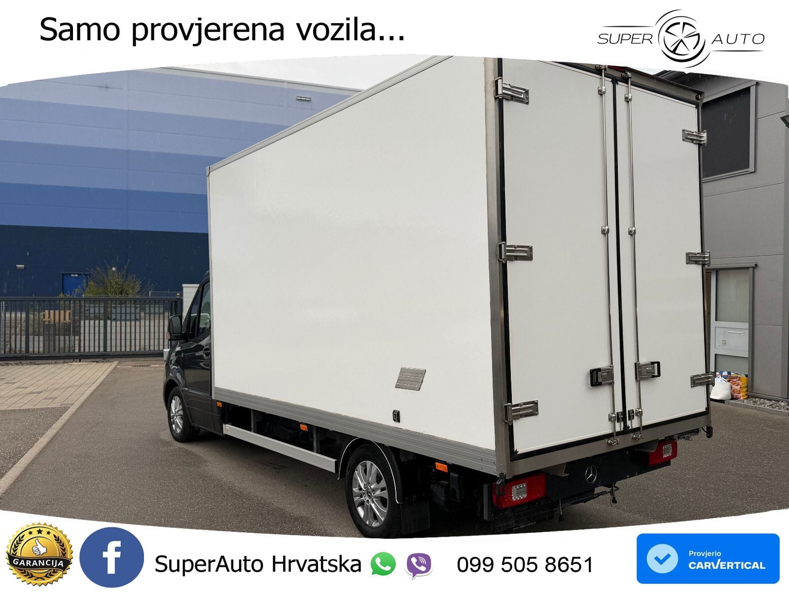 Mercedes-Benz Sprinter 319 CDI Maxi XXL Koffer 190 KS