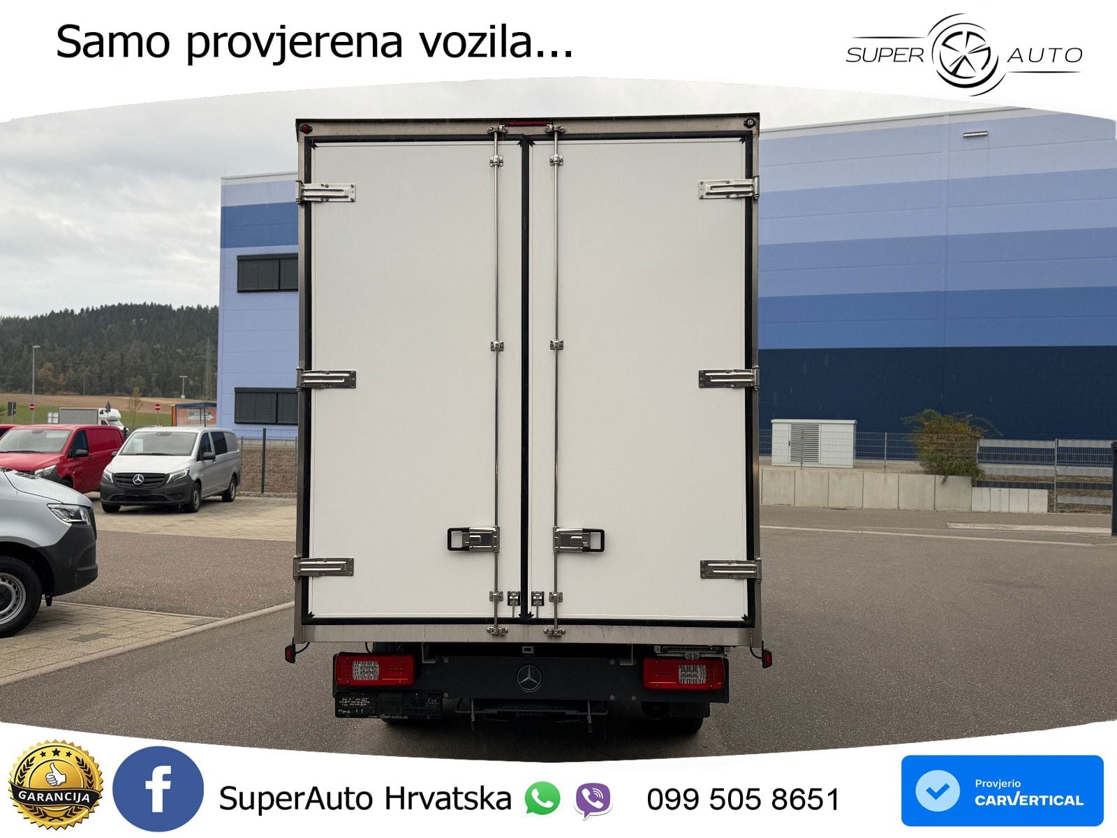 Mercedes-Benz Sprinter 319 CDI Maxi XXL Koffer 190 KS