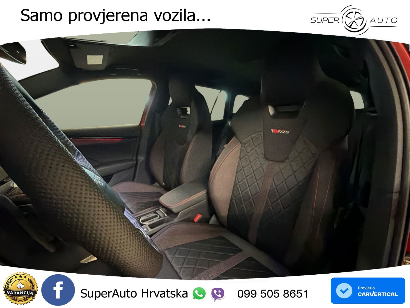Škoda Octavia Combi RS 2.0 TSI (265 KS) DSG LED+GR SJED+ACC