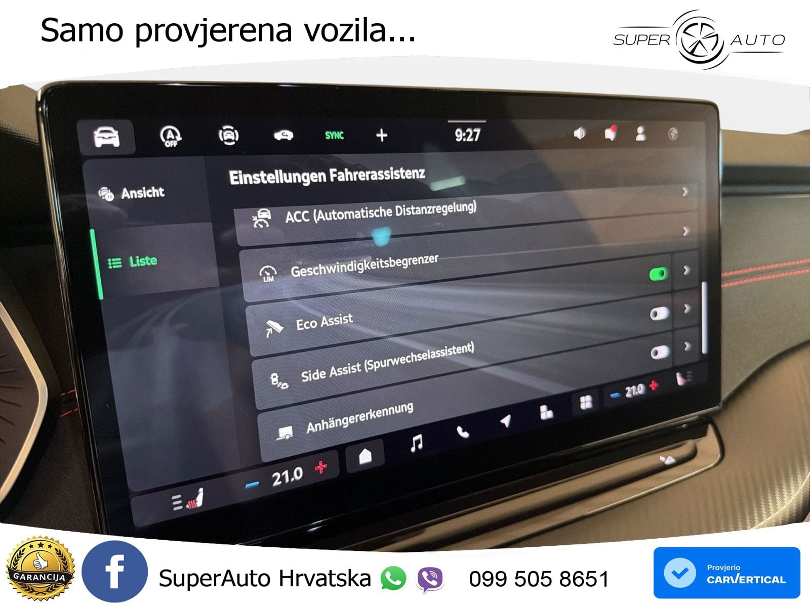 Škoda Octavia Combi RS 2.0 TSI (265 KS) DSG LED+GR SJED+ACC