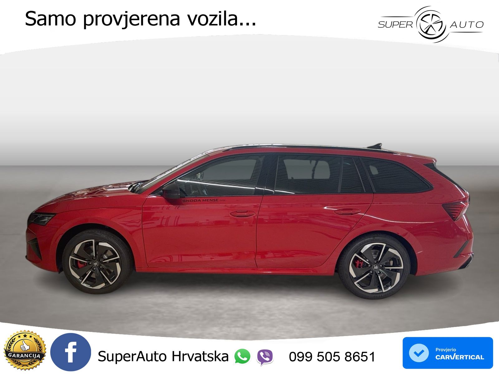 Škoda Octavia Combi RS 2.0 TSI (265 KS) DSG LED+GR SJED+ACC