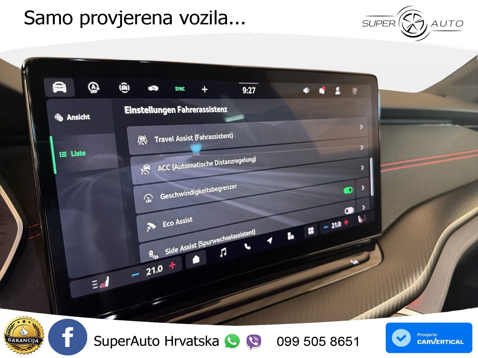 Škoda Octavia Combi RS 2.0 TSI (265 KS) DSG LED+GR SJED+ACC