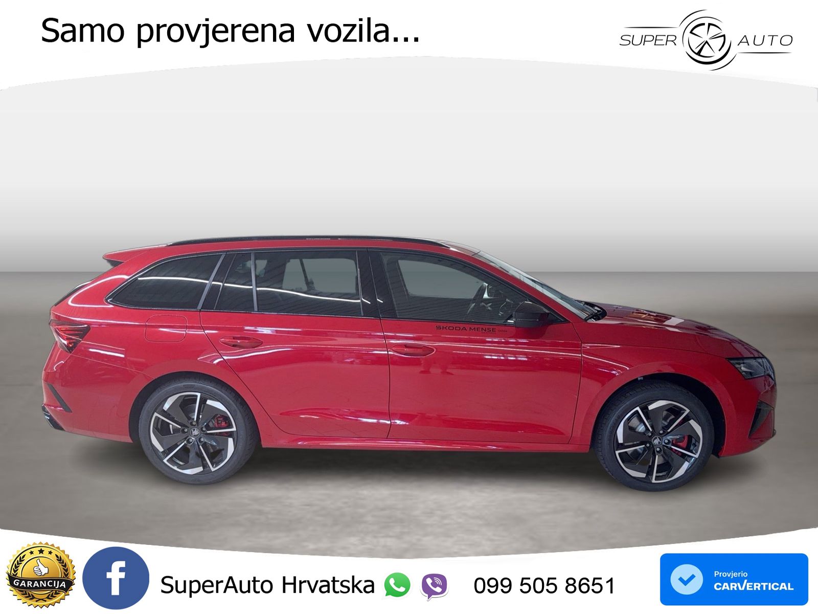 Škoda Octavia Combi RS 2.0 TSI (265 KS) DSG LED+GR SJED+ACC
