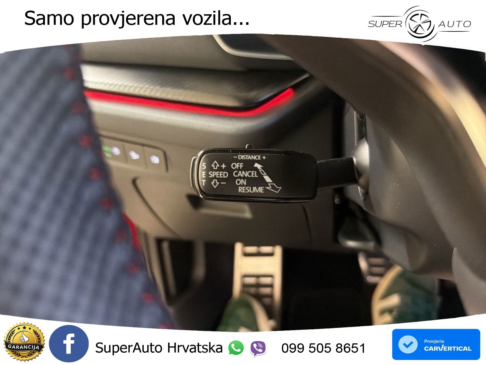 Škoda Octavia Combi RS 2.0 TSI (265 KS) DSG LED+GR SJED+ACC