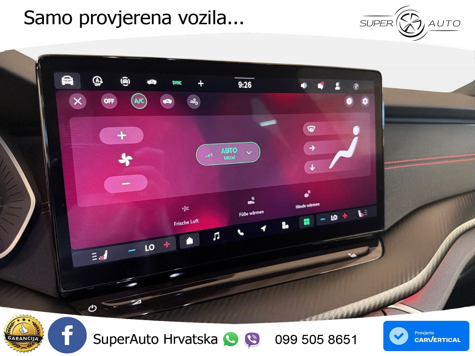 Škoda Octavia Combi RS 2.0 TSI (265 KS) DSG LED+GR SJED+ACC
