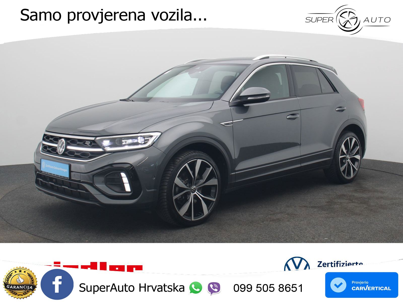 Volkswagen T-Roc I 1.5 TSI (150 KS) DSG MATRIX+GR SJED+KAM