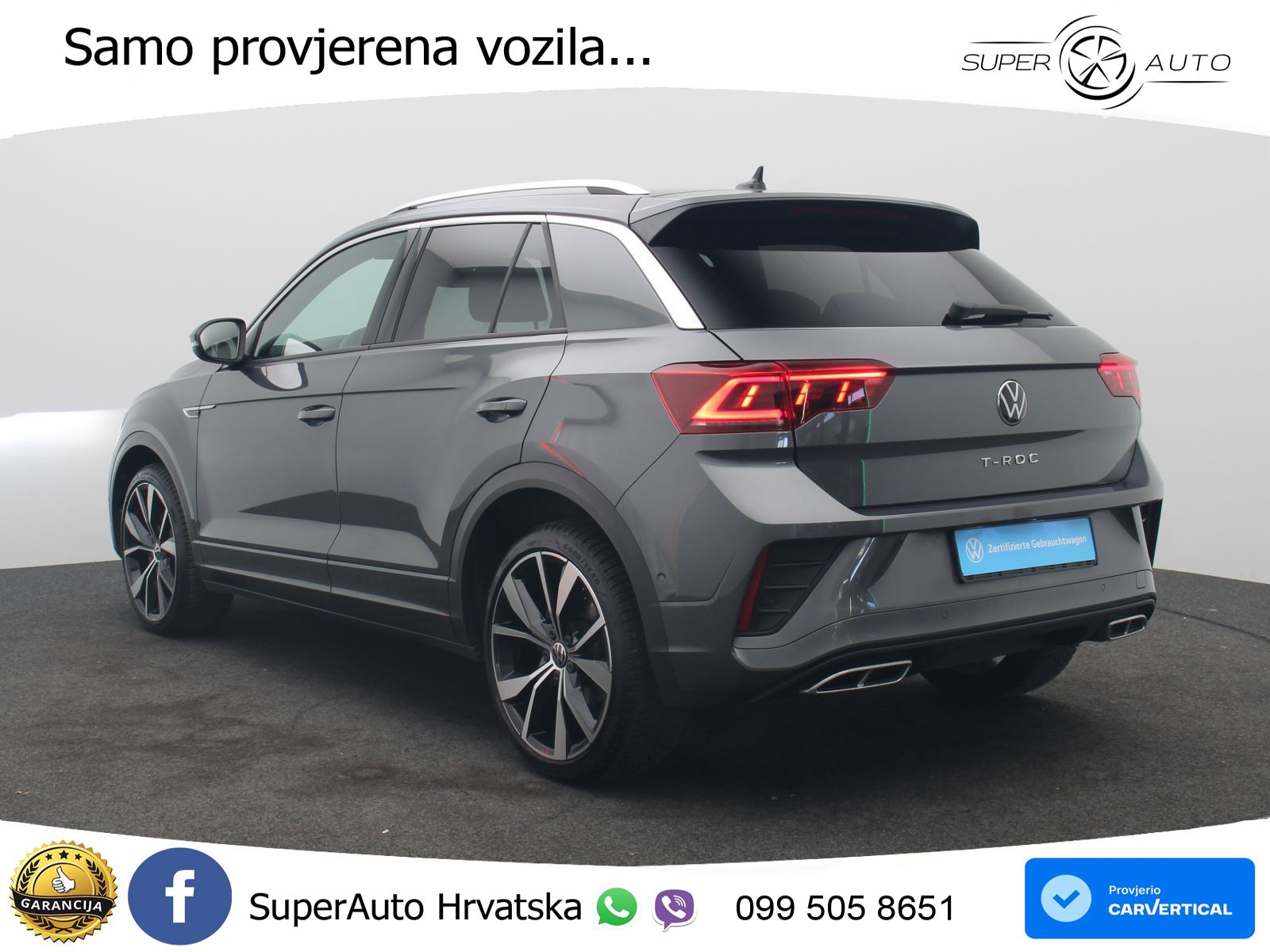 Volkswagen T-Roc I 1.5 TSI (150 KS) DSG MATRIX+GR SJED+KAM