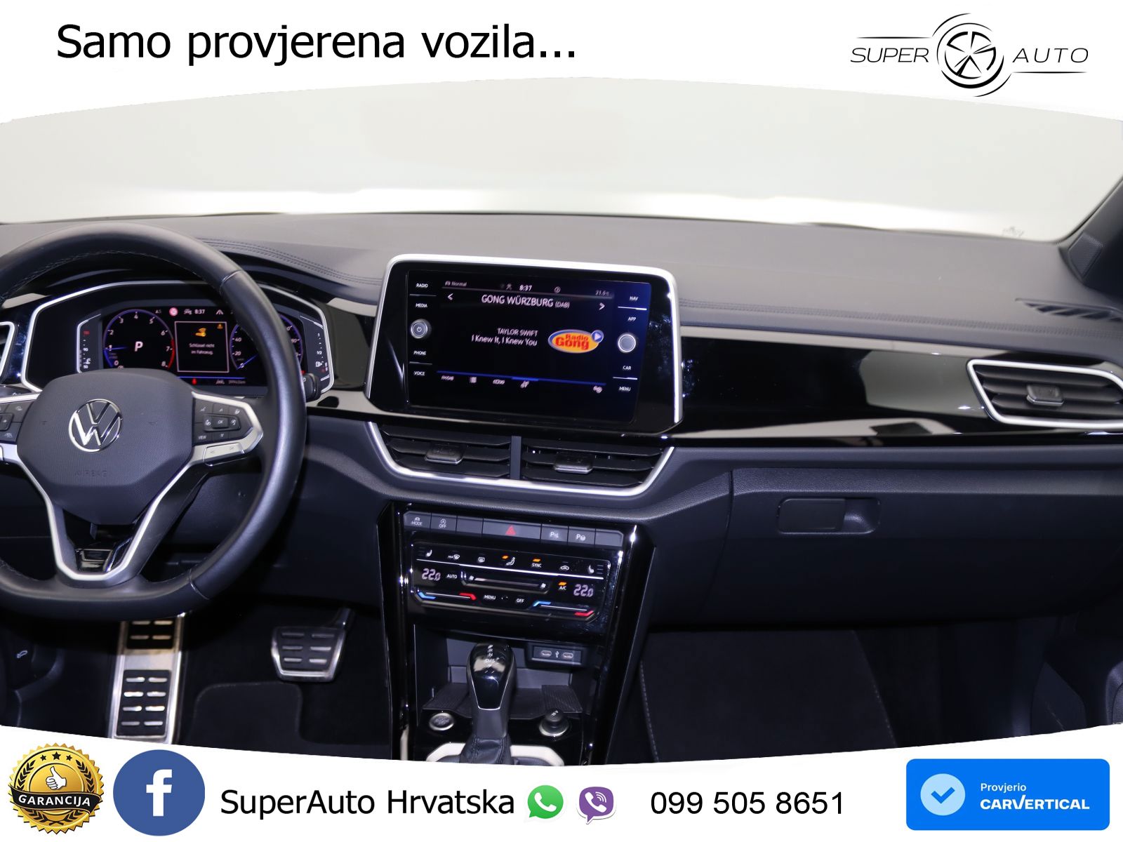 Volkswagen T-Roc I 1.5 TSI (150 KS) DSG MATRIX+GR SJED+KAM