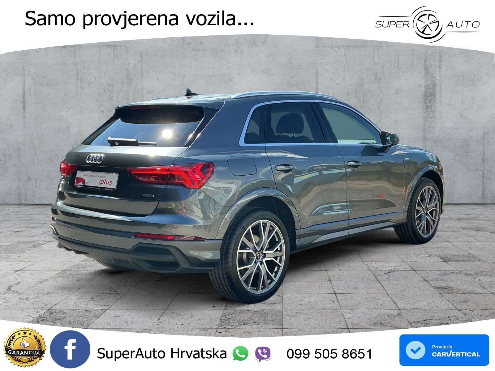 Audi Q3 45 TFSI (245 KS) quattro S tronic S line LED+GR SJED+ACC