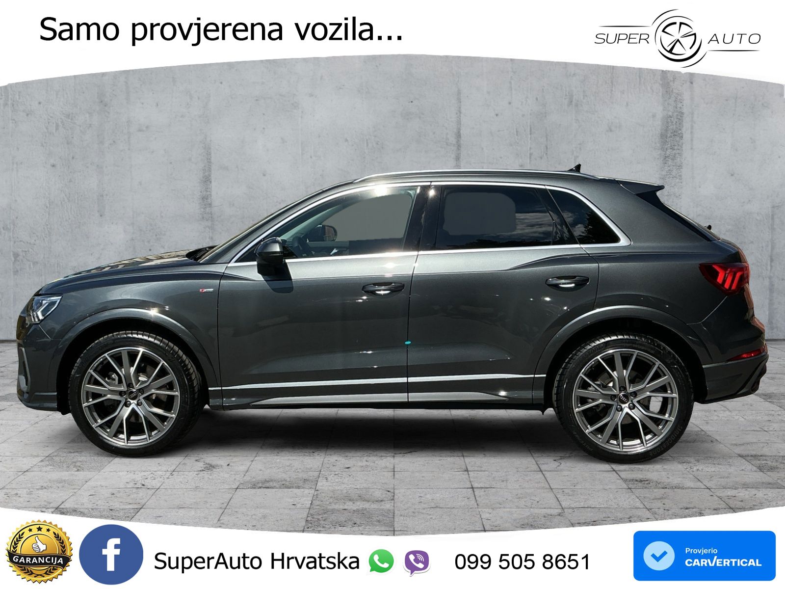Audi Q3 45 TFSI (245 KS) quattro S tronic S line LED+GR SJED+ACC