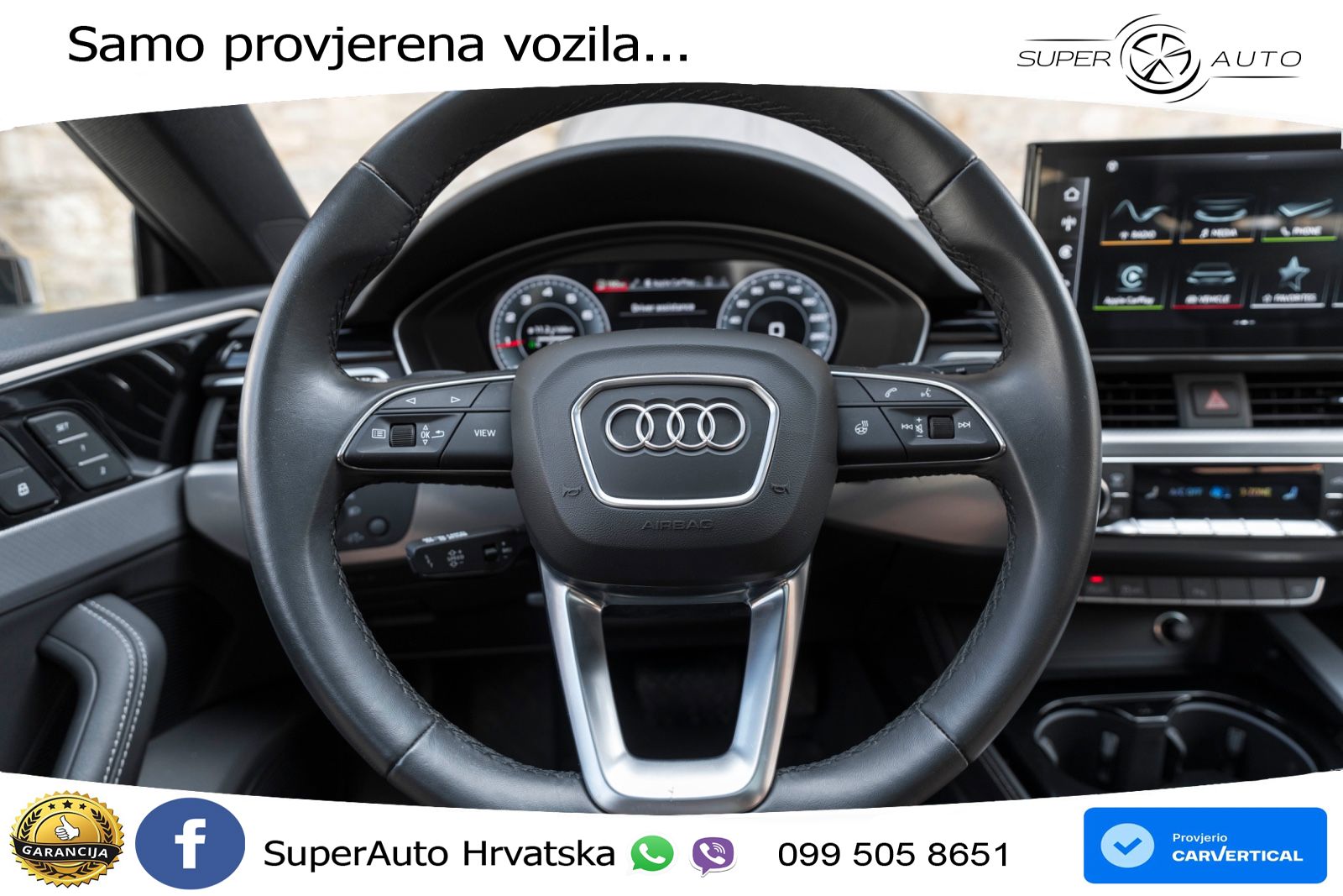 Audi A5 Sportback 45 TFSI (265 KS) quattro S tronic S line LED+GR SJED+ACC