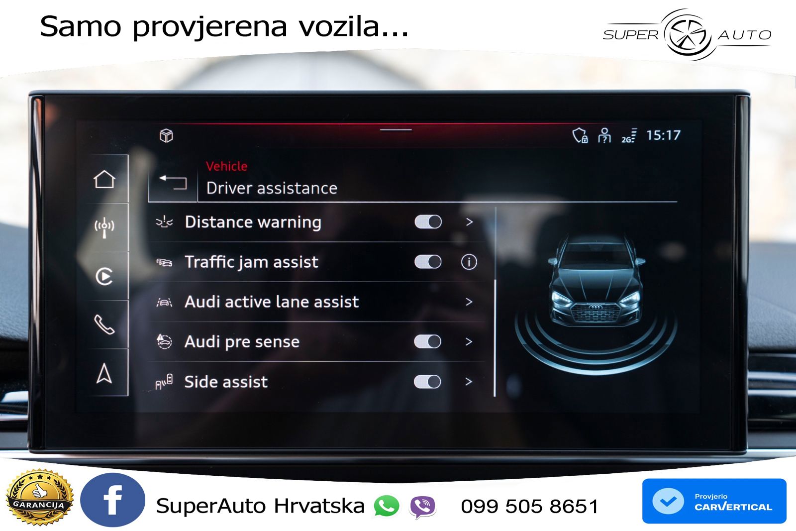 Audi A5 Sportback 45 TFSI (265 KS) quattro S tronic S line LED+GR SJED+ACC