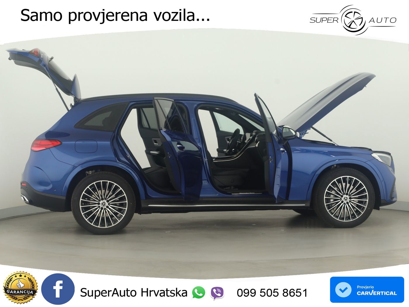 Mercedes GLC 220d (197 KS) 4MATIC 9G-TRONIC ACC+GR SJED+360+PANO