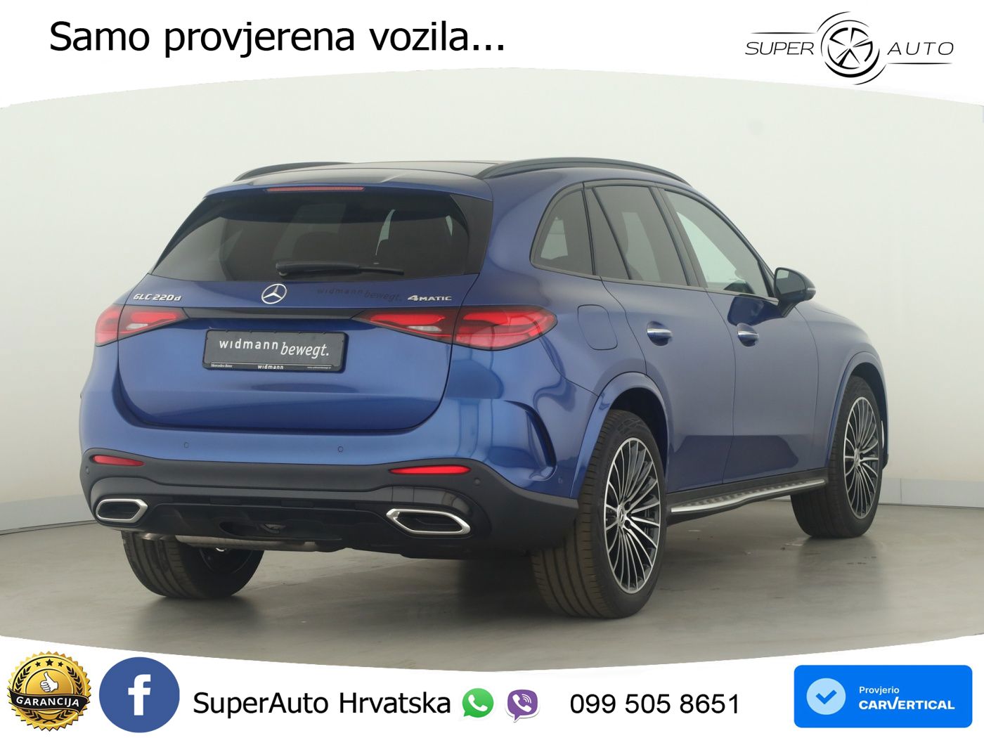 Mercedes GLC 220d (197 KS) 4MATIC 9G-TRONIC ACC+GR SJED+360+PANO