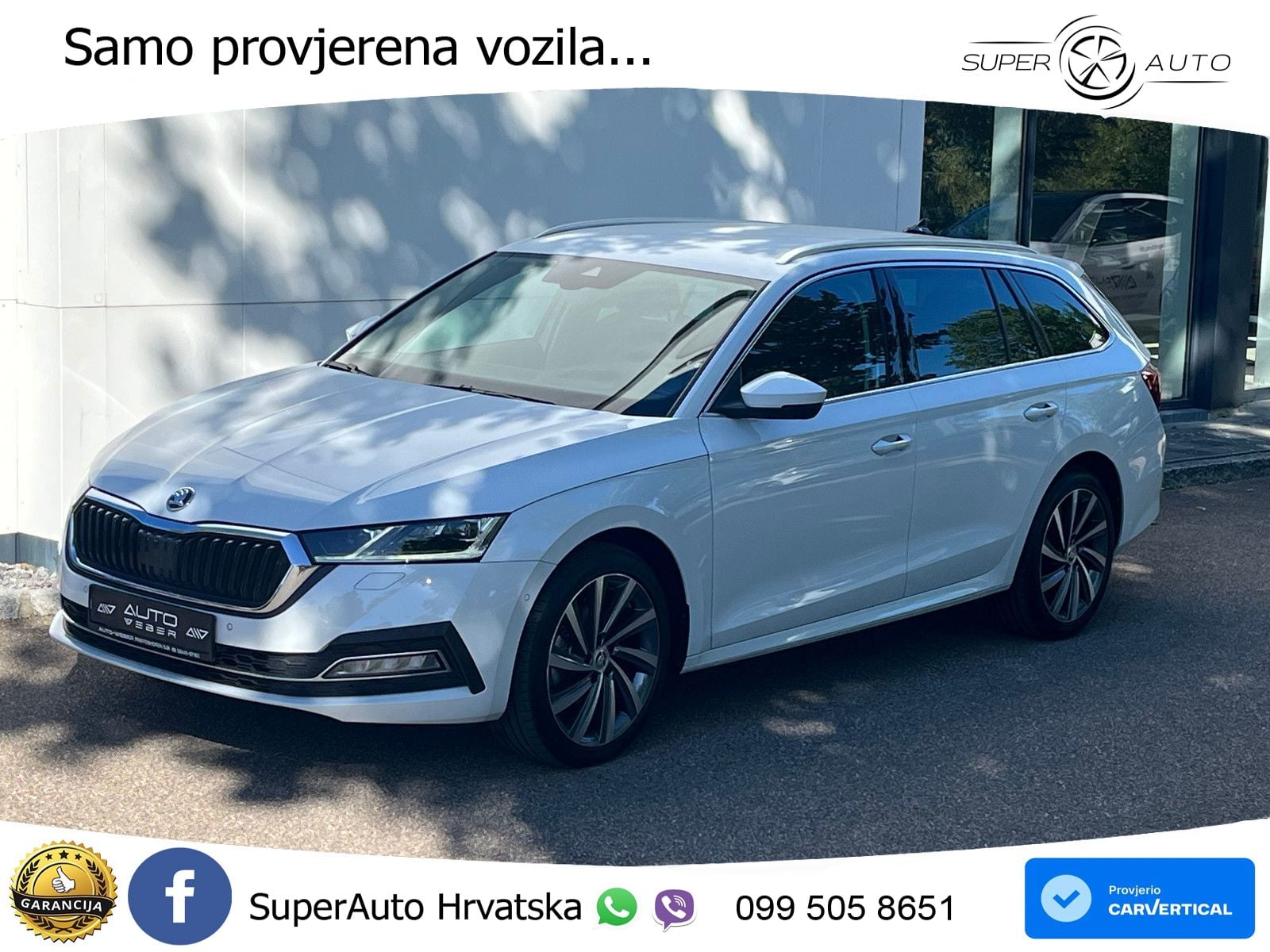 Škoda Octavia Combi 2.0 TDI (150 KS) DSG LED+GR SJED+ACC