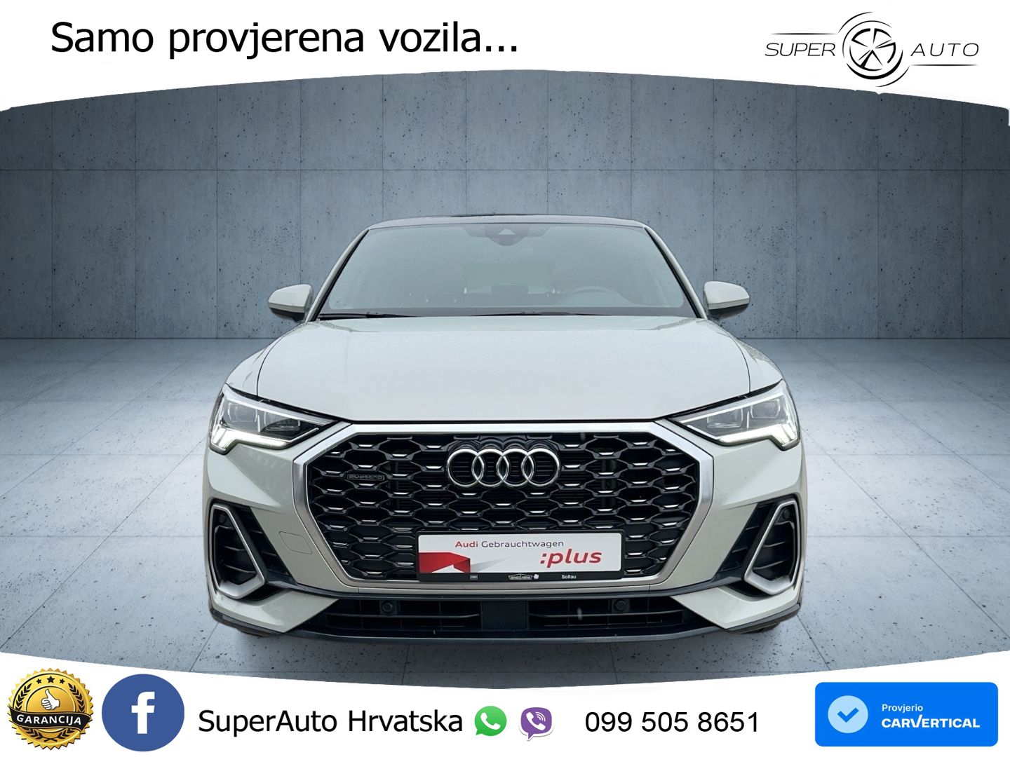 Audi Q3 Sportback 40 TDI (200 KS) quattro S tronic S line LED+GR SJED+ACC