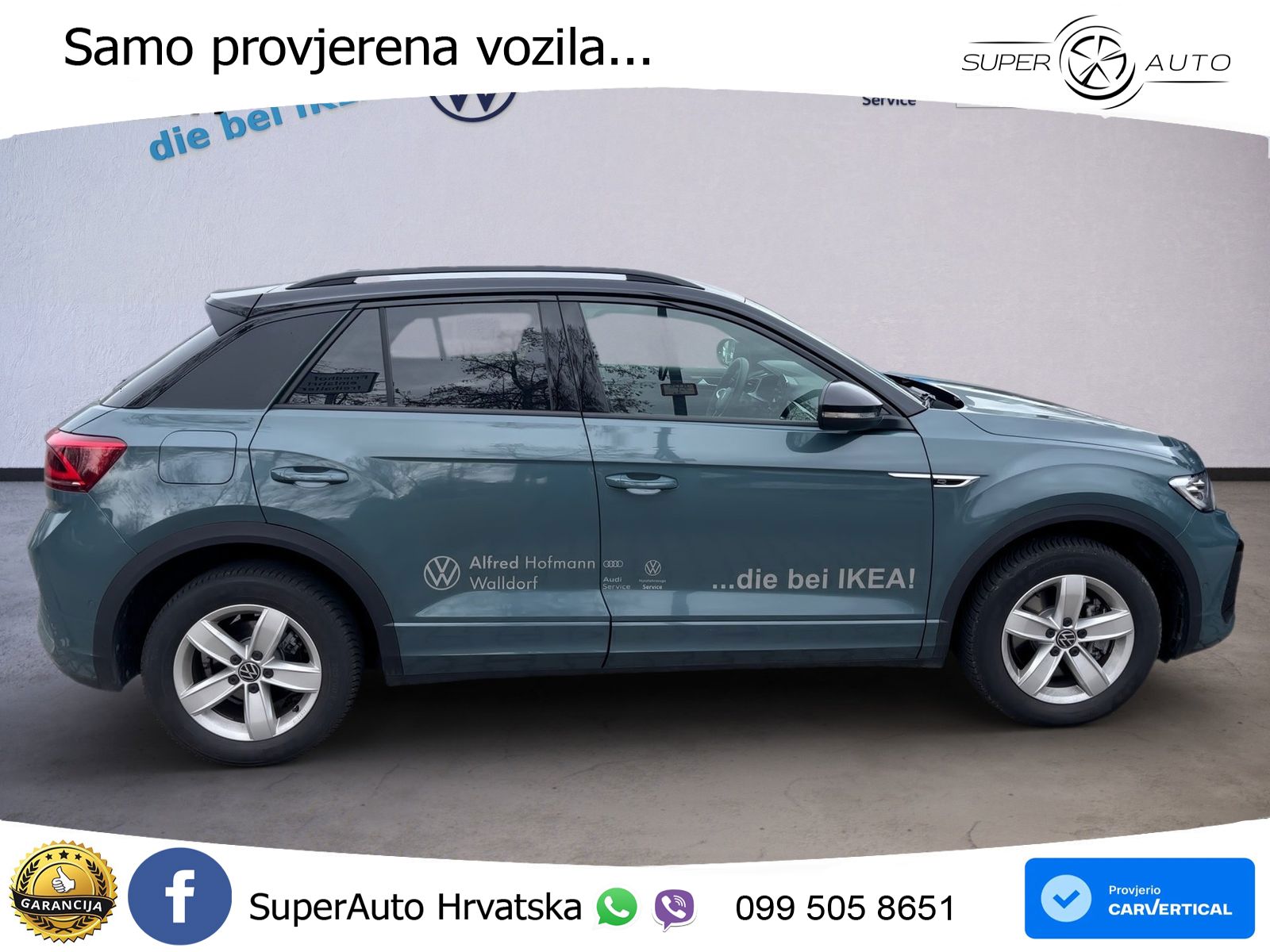 Volkswagen T-Roc 1.5 TSI (150 KS) DSG LED+GR SJED+ACC