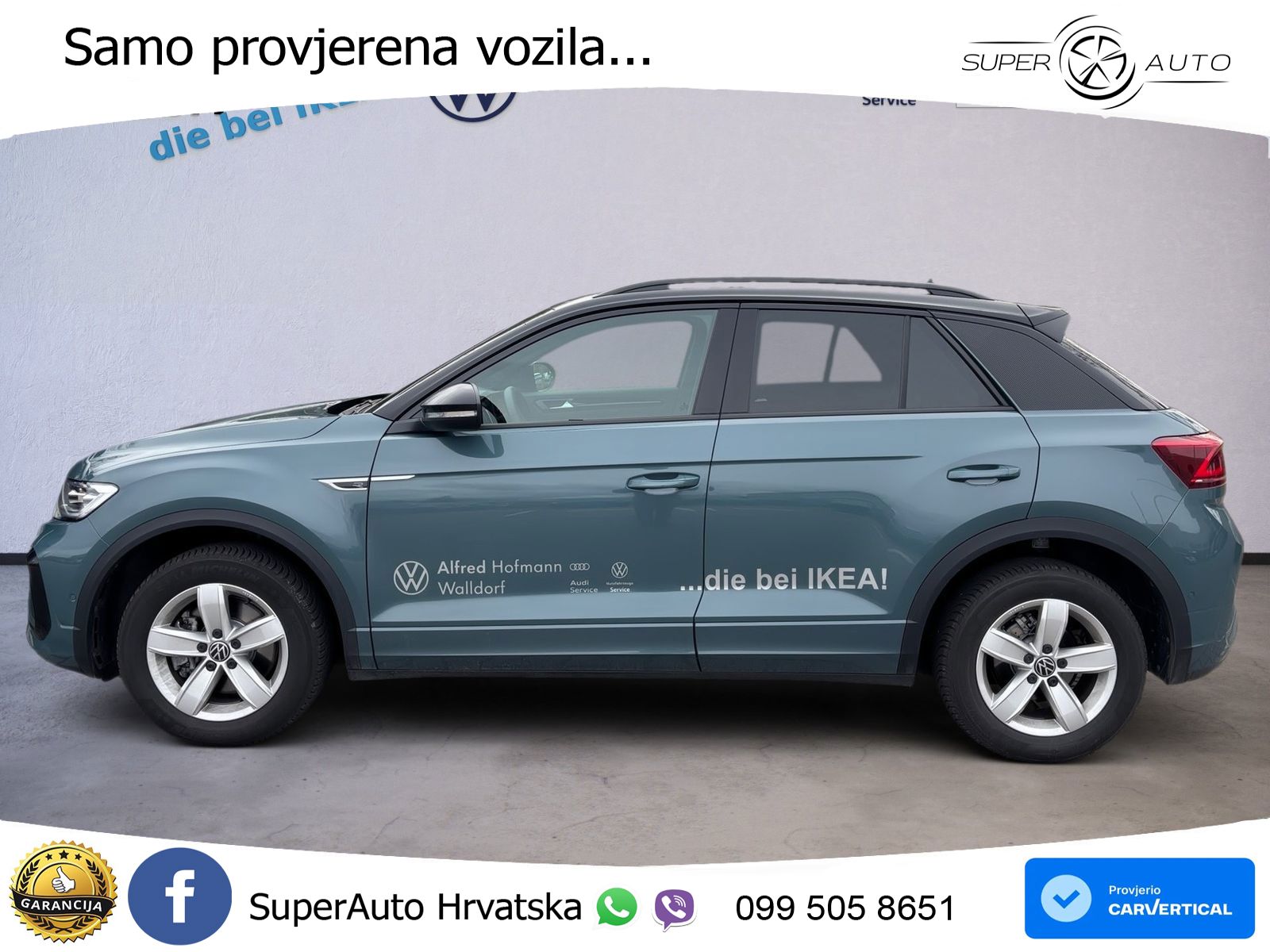 Volkswagen T-Roc 1.5 TSI (150 KS) DSG LED+GR SJED+ACC