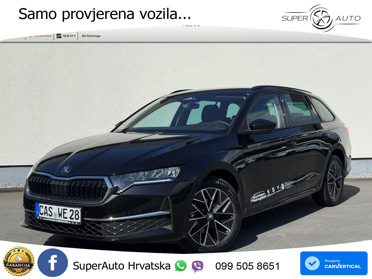Škoda Octavia Combi 1.5 TSI (150 KS) DSG