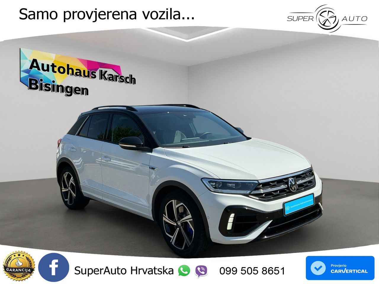 Volkswagen T-Roc I R 2.0 TSI (300 KS) OPF 4M DSG LED+GR SJED+ACC