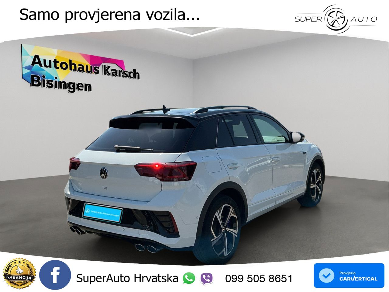 Volkswagen T-Roc I R 2.0 TSI (300 KS) OPF 4M DSG LED+GR SJED+ACC