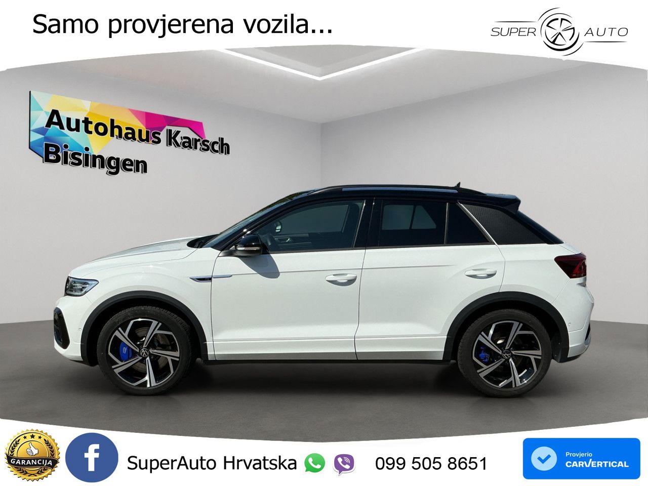 Volkswagen T-Roc I R 2.0 TSI (300 KS) OPF 4M DSG LED+GR SJED+ACC