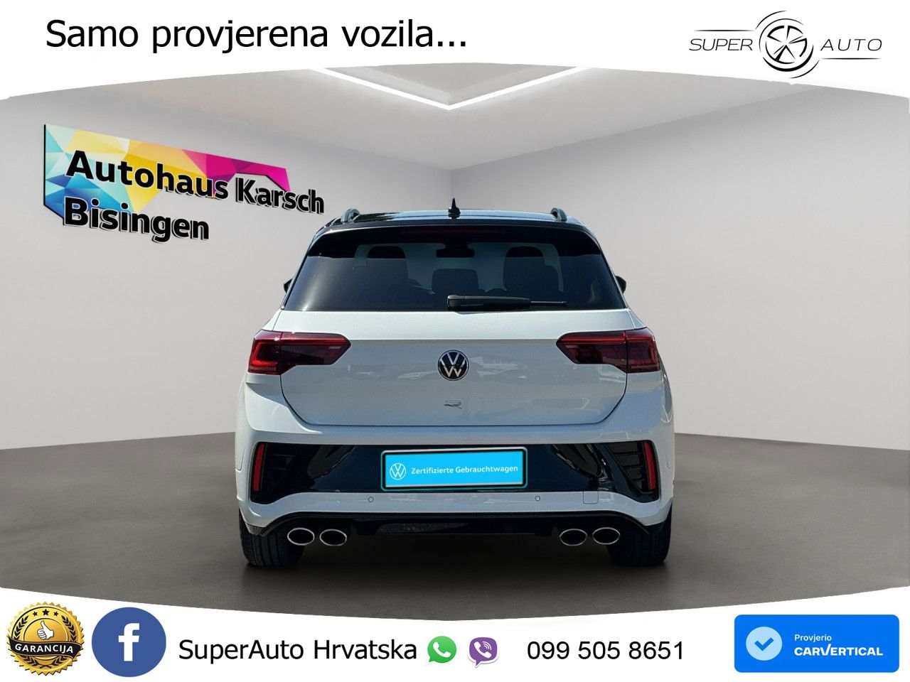 Volkswagen T-Roc I R 2.0 TSI (300 KS) OPF 4M DSG LED+GR SJED+ACC