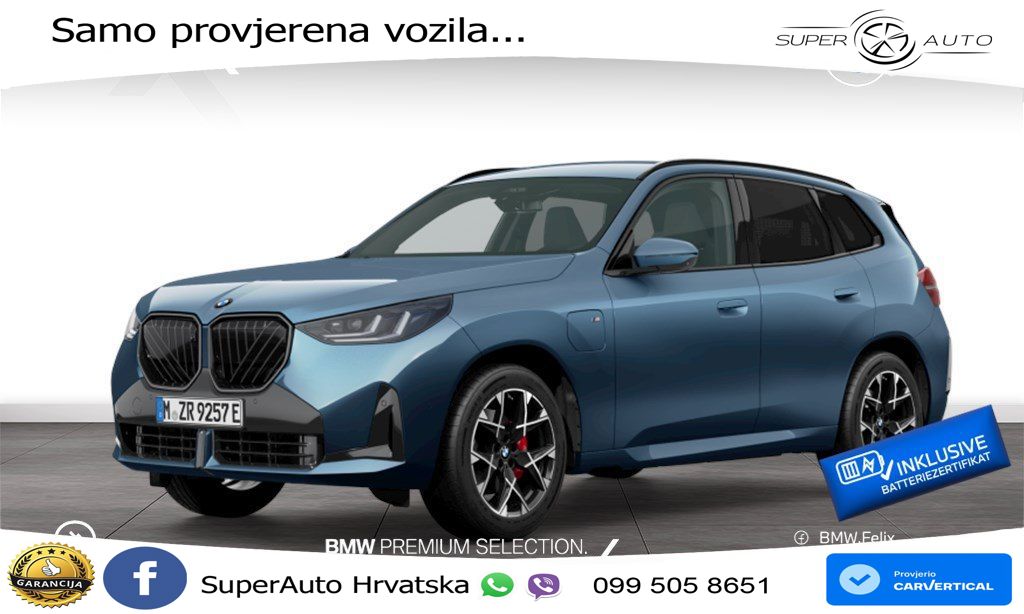 BMW X3 30e xDrive Steptronic M Sport LED+GR SJED+ACC