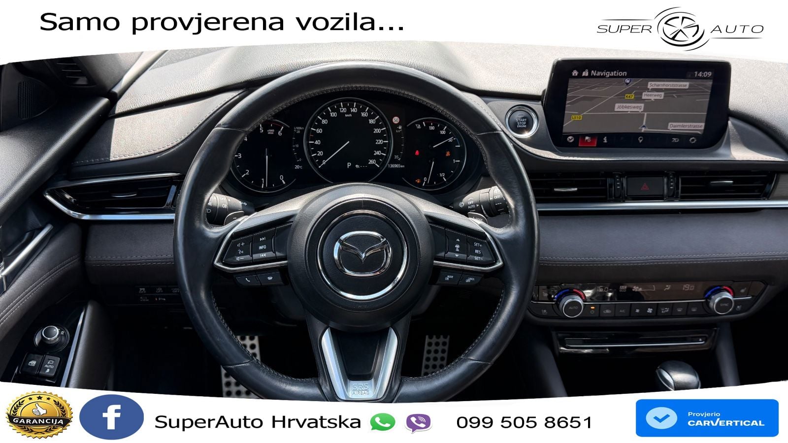 Mazda 6 Sport Combi 2.2 SKYACTIV-D (184 KS) AWD SKYACTIV-Drive LED+GR SJED+ACC