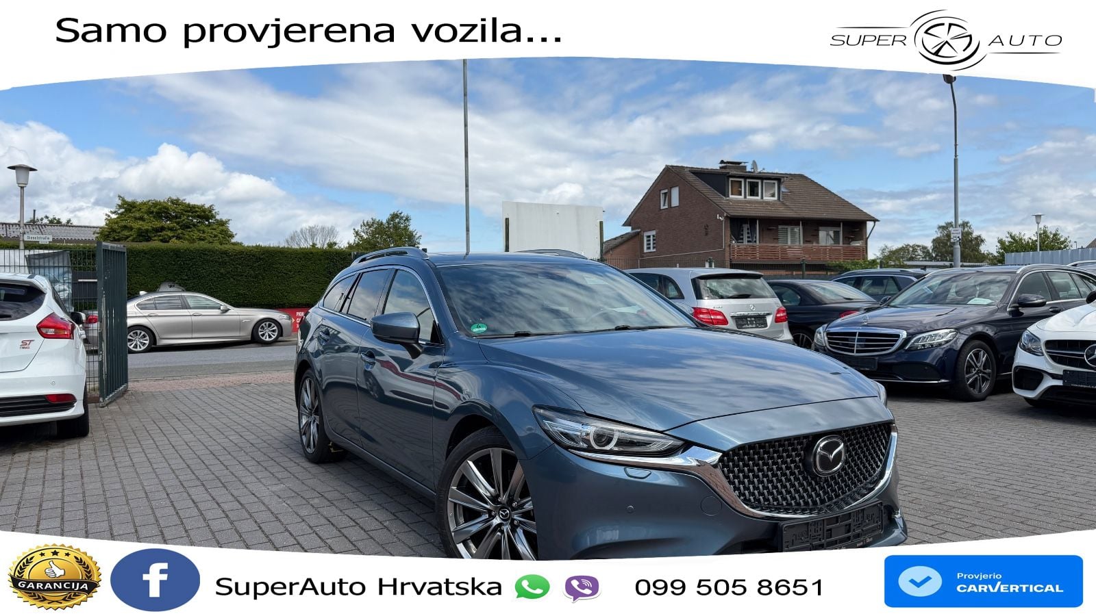 Mazda 6 Sport Combi 2.2 SKYACTIV-D (184 KS) AWD SKYACTIV-Drive LED+GR SJED+ACC