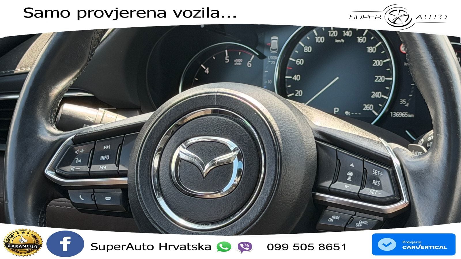 Mazda 6 Sport Combi 2.2 SKYACTIV-D (184 KS) AWD SKYACTIV-Drive LED+GR SJED+ACC