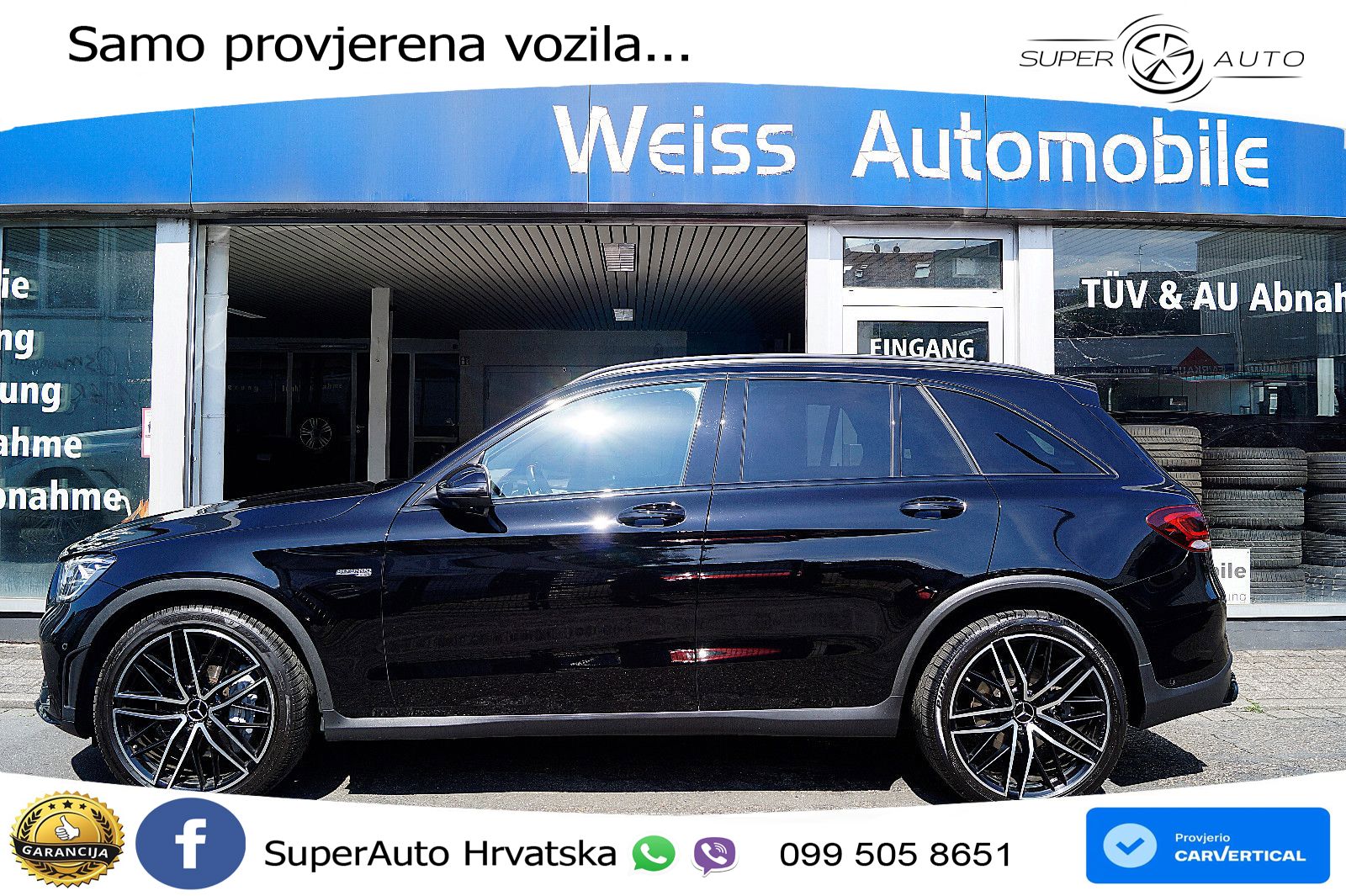 Mercedes AMG GLC 43 V6 (390 KS) 4MATIC TCT LED+GR SJED+ACC
