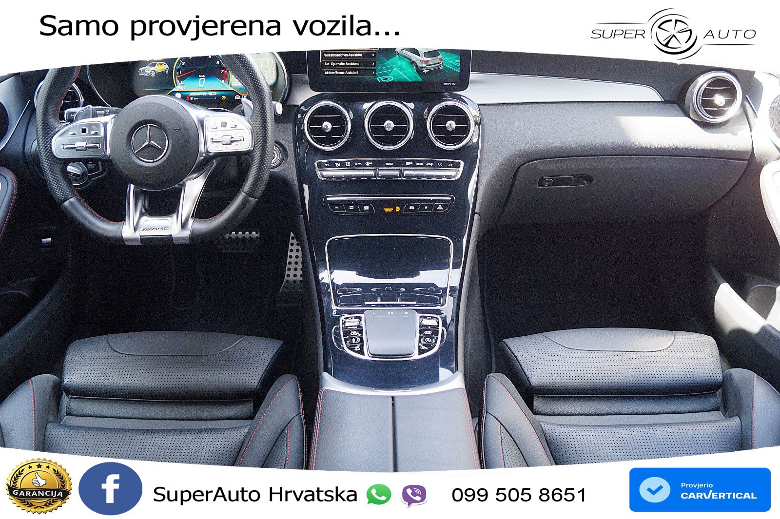 Mercedes AMG GLC 43 V6 (390 KS) 4MATIC TCT LED+GR SJED+ACC
