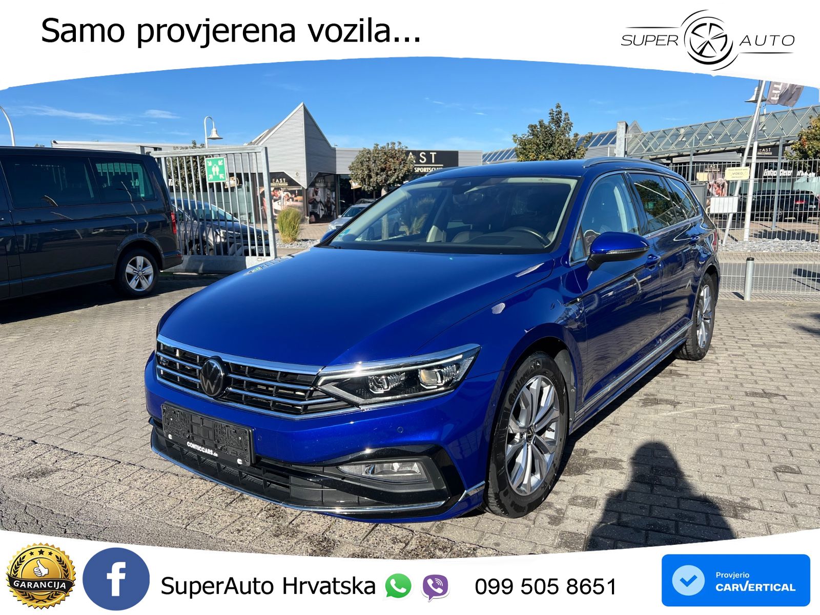 Volkswagen Passat Variant 2.0 TSI (190 KS) DSG R-Line MATRIX+GR SJED+KAM