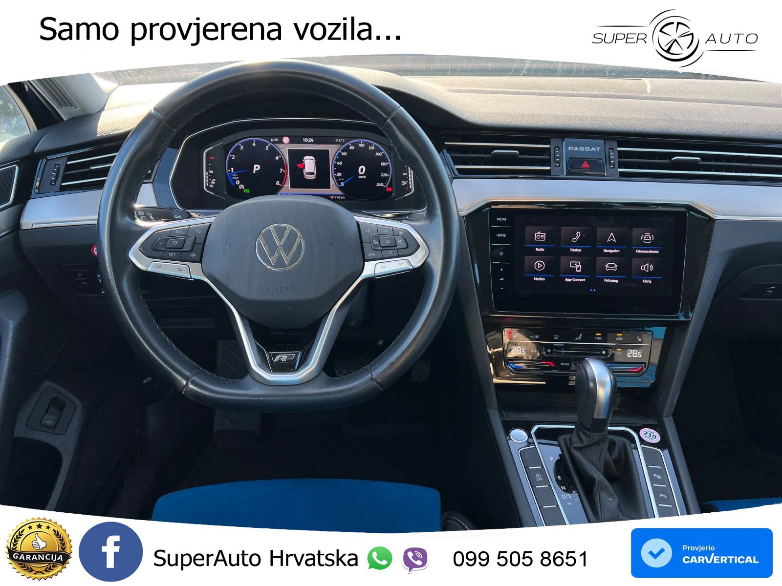 Volkswagen Passat Variant 2.0 TSI (190 KS) DSG R-Line MATRIX+GR SJED+KAM