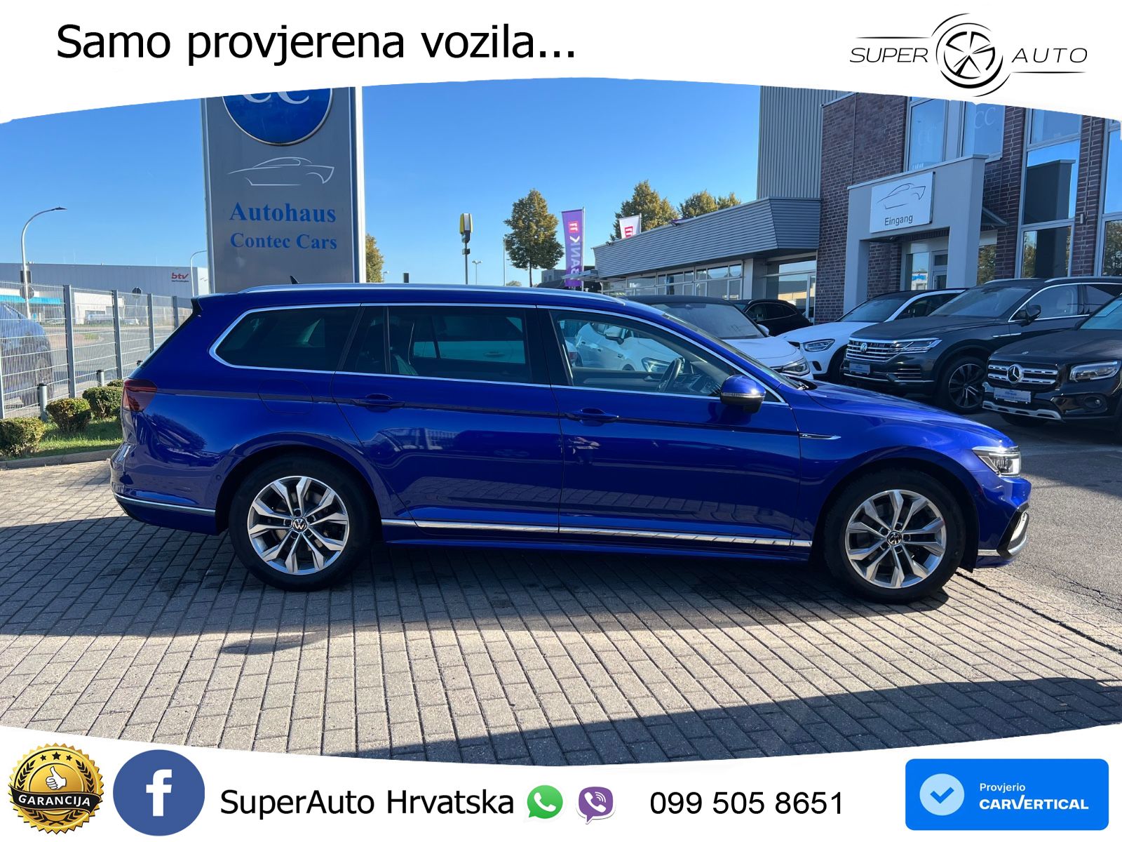Volkswagen Passat Variant 2.0 TSI (190 KS) DSG R-Line MATRIX+GR SJED+KAM