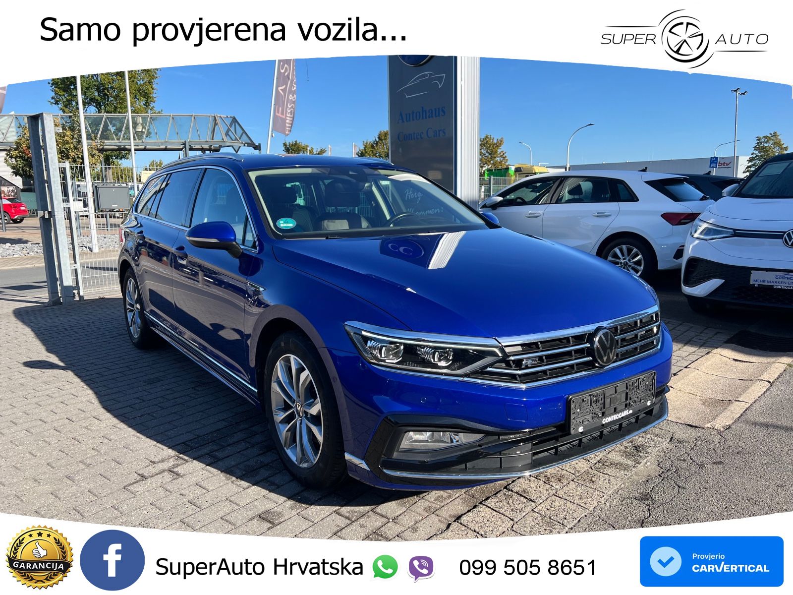 Volkswagen Passat Variant 2.0 TSI (190 KS) DSG R-Line MATRIX+GR SJED+KAM