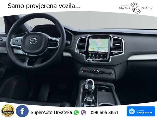 Volvo XC90 2.0 T8 AWD Automatic ZRAČNI+ACC+GR SJED+KAM+PANO