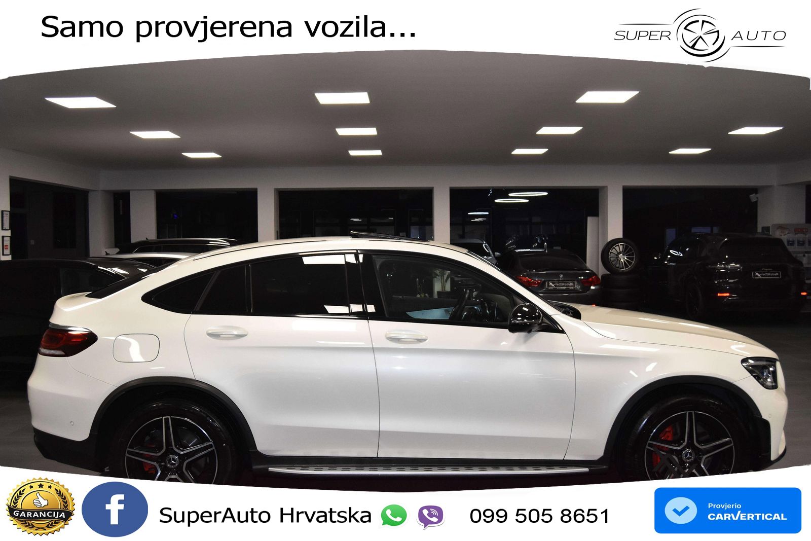 Mercedes GLC Coupe 200 (197 KS) 4MATIC G-TRONIC AMG LED+GR SJED+ACC