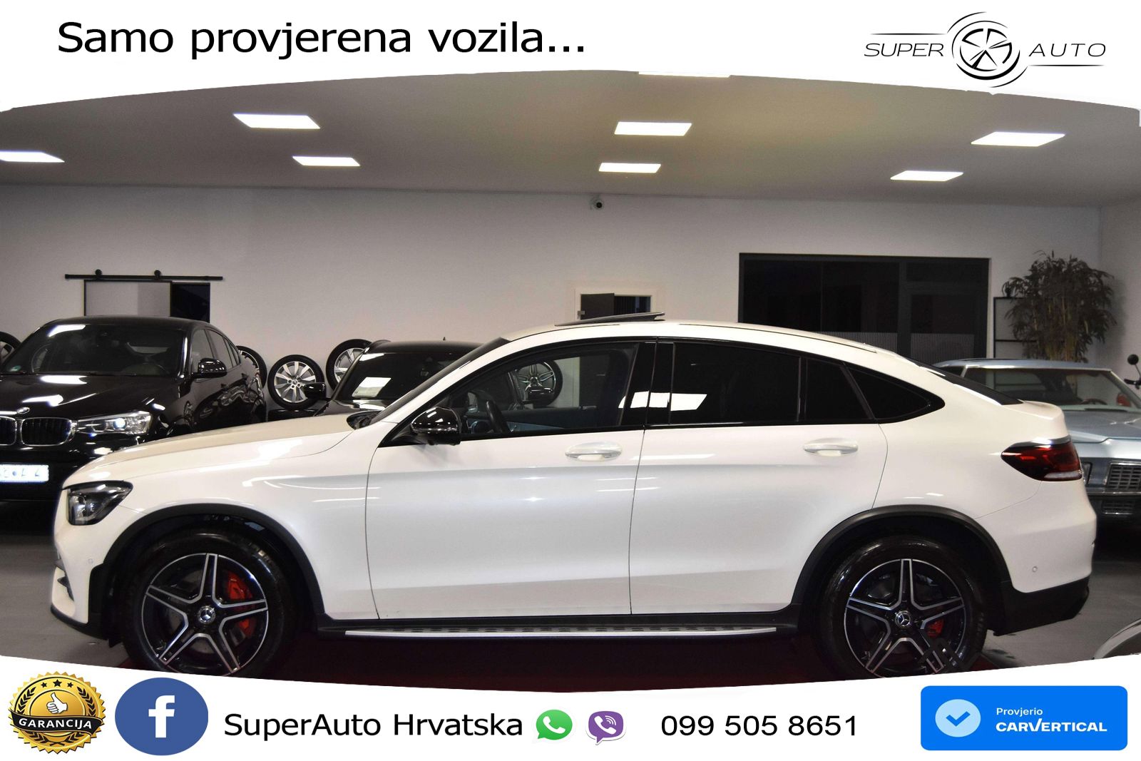 Mercedes GLC Coupe 200 (197 KS) 4MATIC G-TRONIC AMG LED+GR SJED+ACC