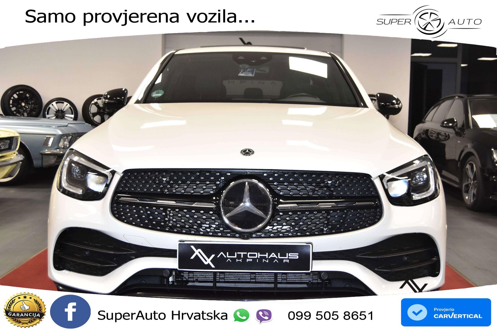 Mercedes GLC Coupe 200 (197 KS) 4MATIC G-TRONIC AMG LED+GR SJED+ACC